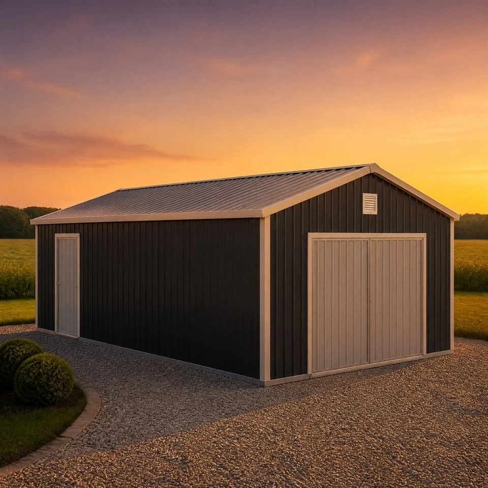 12*20FT Galvanized Steel Outdoor Metal Garage price
