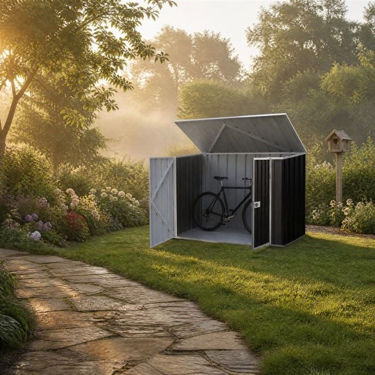 Bike Shed Outdoor Metal Shed price