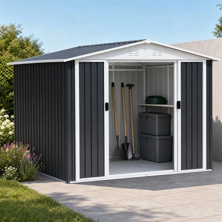 Galvanized Steel Tool Shed high quality