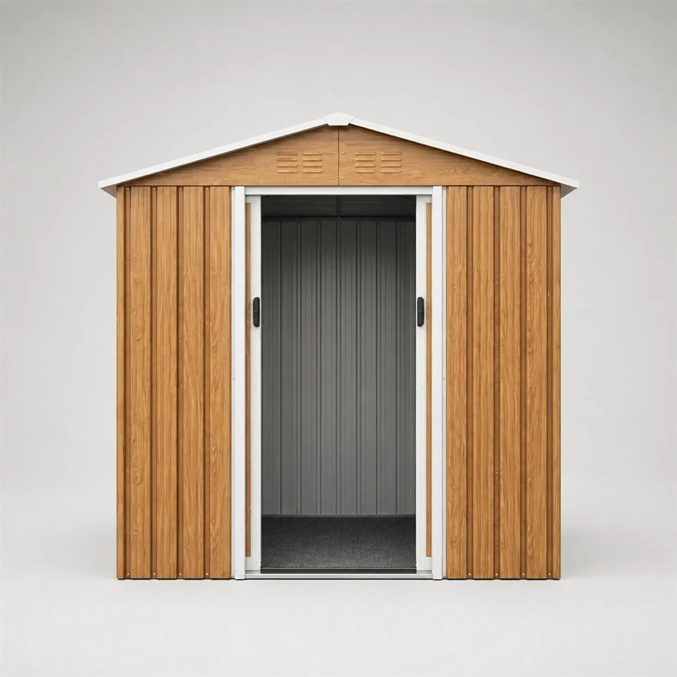 Metal Steel Tool Shed 6 *5 FT factory