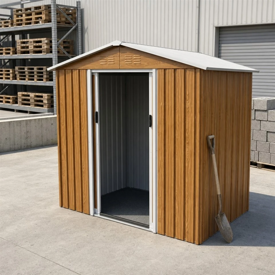 Metal Steel Tool Shed 6 *5 FT suppliers