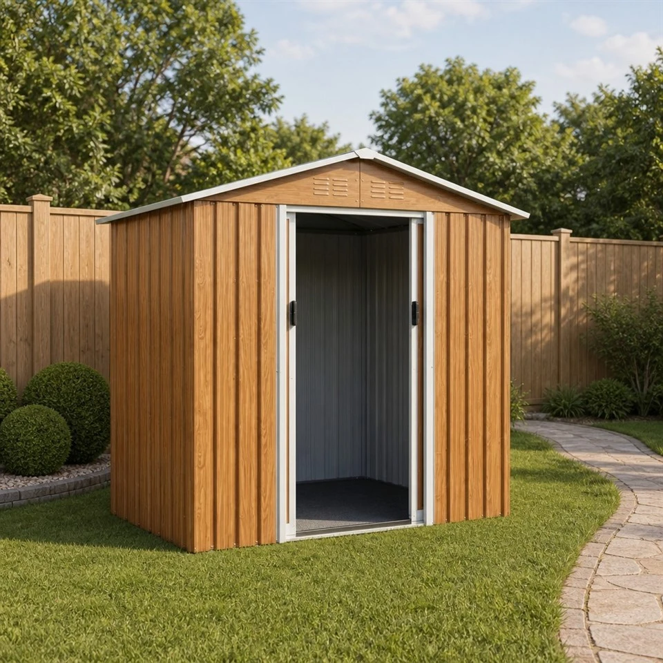 Metal Steel Tool Shed 6 *5 FT