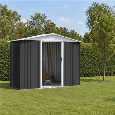 Metal Tool Shed Waterproof Garden Storage
